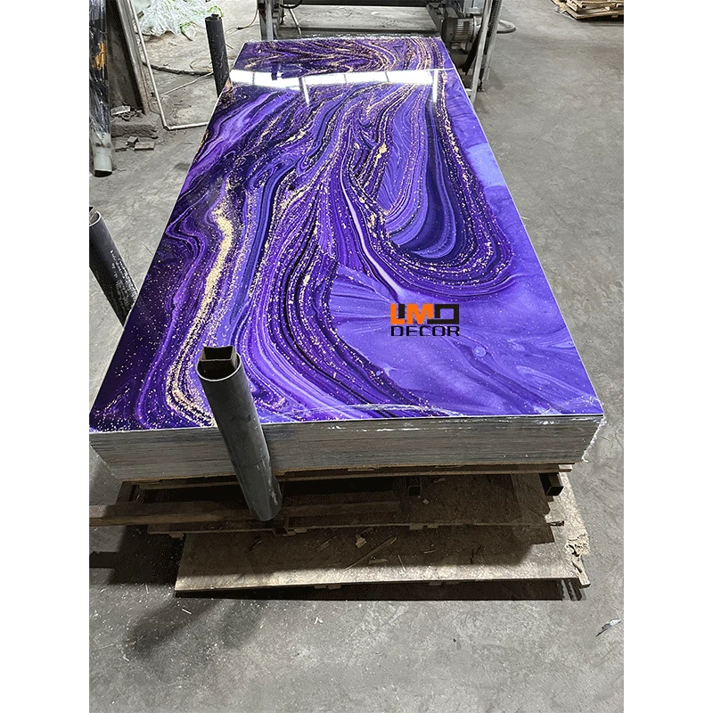 3D PVC UV Marble Sheet
